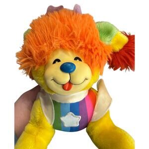 Vintage Rainbow Brite Puppy Brite Hallmark stuff plush (1983)